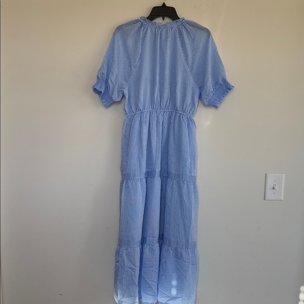 THML Blue and White Striped Dress - Picture 5 of 8